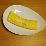 巻かずに作るふんわり柔らかいオムレツ風卵焼き